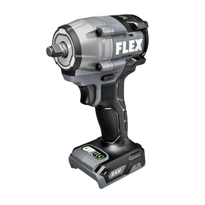FLEX 24V Brushless Cordless 3/8-Inch 450 Ft-Lbs Torque Compact Impact Wrench Tool Only, Battery and Charger Not Included - FX1431A-Z - size: 450 Ft-Lbs, style: 3/8-Inch Tool Only