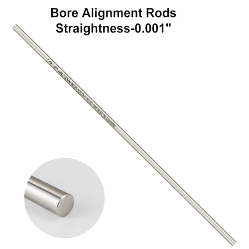 BTEVGO Bore Alignment Rod for 9MM, 5.56, 7.62, .45, 6.5, 6.8, .338 Protective Case | Verify Alignment to Muzzle, Prevent Baffle Strikes - size: 7.62