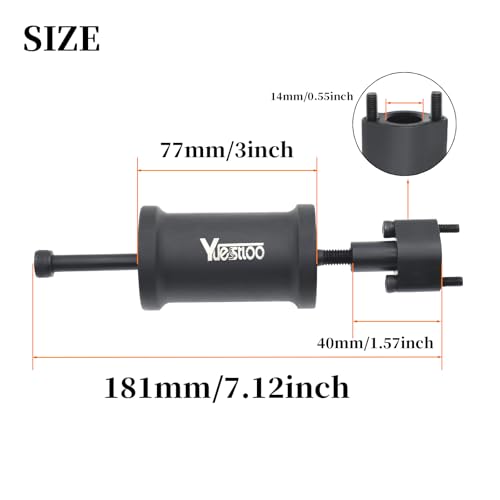 Fuel Injector Puller Tool, Compatible with GM 1.0L 1.4L 1.5L Engines | Compatible with Chevy Buick, Vauxhall/Opel Adam Astra K, OEM TEN00140, Gasoline Engines Labor-Saving Injector Removal Tool
