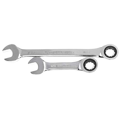 GEARWRENCH 34 Pc. Standard & Stubby Ratcheting Wrench Set, SAE & Metric - 85034 - size: One Size