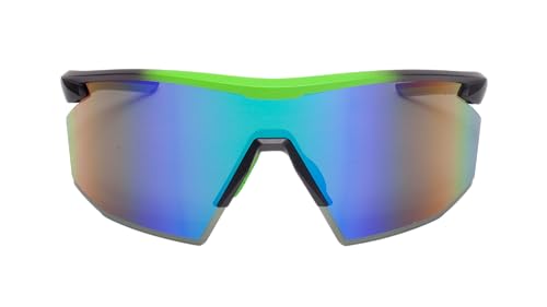 Pyramex PMXSPEC Safety Glasses - color: Green Mirror