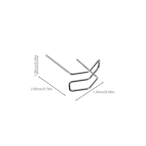 Hot Staple Car Bumper Welding Wire Plastic Welder Staples for Auto Repair Bumper Repair Welding Rod Vehicle Exterior Crack Fix 0.78 X 0.59 X 0.39 in 50 G