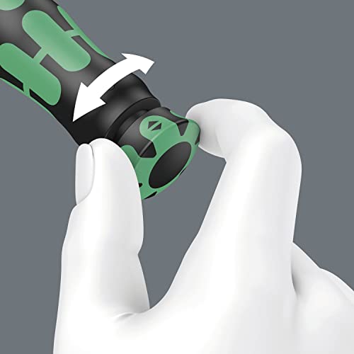 WERA 05075604001 Click-Torque A 5 Torque Wrench with Reversible Ratchet, 2.5-25 Nm, 1/4" x 2.5-25 Nm