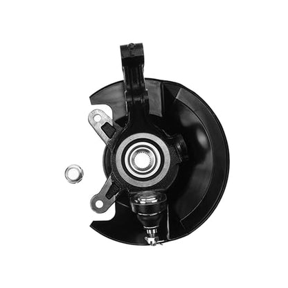Front Left Driver Side Steering Knuckle and Wheel Bearing Hub Assembly Compatible with 2003 2004 2005 Honda Civic L4 1.7L, Complete Loaded Steering Knuckle Kit for Front Suspension Repair - size: Front Left