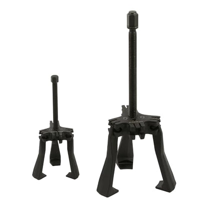 ARES 15095 – Master Ratcheting Gear Puller Set – Premium Chrome Moly Steel Gear Puller Yolk Set Includes 2-Ton and 5-Ton Units – Indexing Jaws Feature Convertible 2-Leg and 3-Leg Functionality - size: Master Ratcheting Gear Puller Set