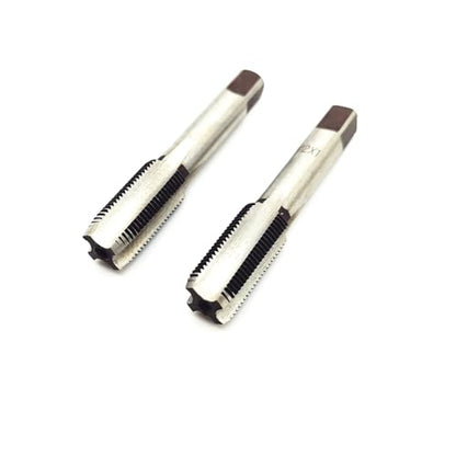 AtticZone M12 x 1.0 Metric Hand Thread Tap and Die Set, Right Hand 12 * 1.0, Alloy Tool Steel, 1 Taper Tap, 1 Plug Tap, 1 Round Die for Metal Working DIY Industrial - size: M12x1.0