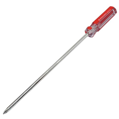 Phillips Screwdriver 8 Inch, Long Screwdriver #2 Extra Long Shaft Cross Head Screwdriver - size: 8 Inch #2