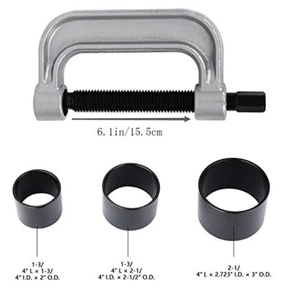 DHA Ball Joint Press Removal Kit, Heavy Duty Ball Joint Installer Remover Service Tool, for Most 2WD and 4WD Cars Light Trucks
