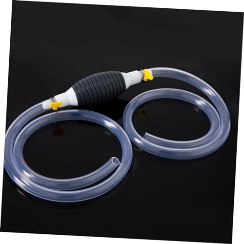 Alipis Siphon Hose Manual Fuel Transfer Pump Kit Hose for Cars Trucks and Boats Durable Construction for Gas Oil and Water Extraction