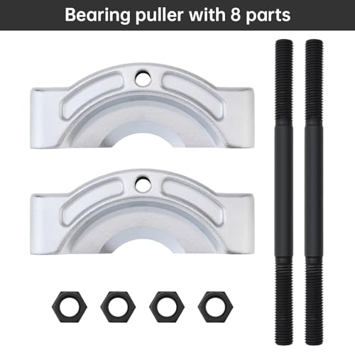 ChgImposs Heavy Duty Bearing Puller Tool with 1/2"–5-3/4" Jaw Spread, 5/8"-18 Threaded Holes, 6" Chrome-Plated Gear & Pinion Splitter for Wheel Hub, Bearing, Pulley Removal – Automotive & ATV Use - size: 1/2 to 5-3/4in