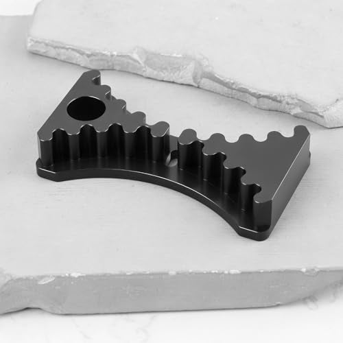Car Engine Cam Gear Lock Timing Belt Installation Tool Black Aluminum Compatible with Acura B - color: Black
