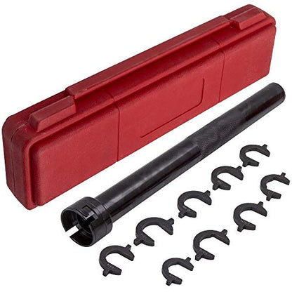 maXpeedingrods Inner Tie Rod Removal Tool Kit,with 9 Crowfeet Adapters, Inner Tie Rod Installation and Removal Tool for Toyota for Nissan for Ford Lincoln