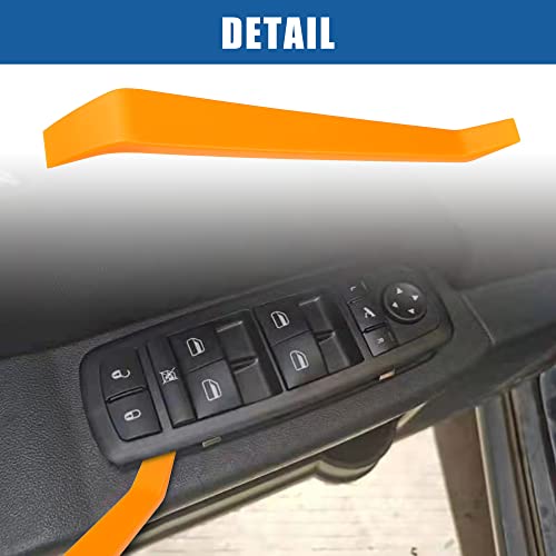 X AUTOHAUX 1pcs Tooling Panel Removal Tool Car Pry Tool Kit for Car Audio Interior Removal Trim Tool Orange