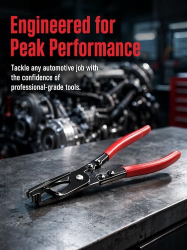 5 Piece Electrical Disconnect Pliers Electrical Connector Removal Tool Set Automotive Trim Clip Hose Clamp Release Car Specialty Tool Set for Car Tight Engine Bay Repair Maintenance