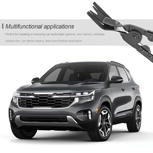 Car Panel Clip Removal Plier, Vehicle Retainer Clip Upholstery Trim Rivet Removal Tool, Automotive Interior Door Panels Fastener Plier, Universal for SUV Sedan Lorries