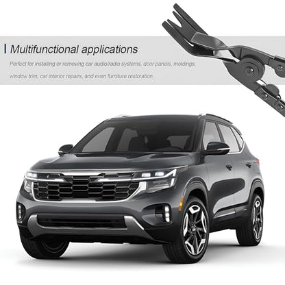 Car Panel Clip Removal Plier, Vehicle Retainer Clip Upholstery Trim Rivet Removal Tool, Automotive Interior Door Panels Fastener Plier, Universal for SUV Sedan Lorries