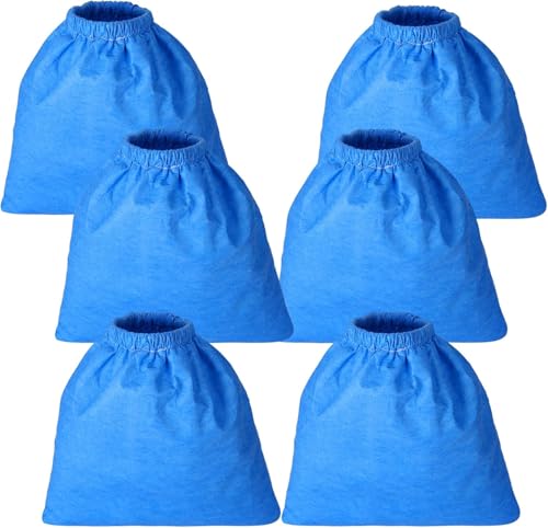 Cloth Filter for Craftsman 2&2-1/2 Gal. Shop Vac 916949, 9-16949, MICROLINED (6 Pack) - style: 6 Packs shop vac filters