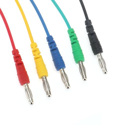 DIANN 20pcs Back Probe Test Kits 5pcs 4MM Banana Plug to Alligator Clip Test Leads and 15pcs Back Probe Pins 5 Colors for Vehicle Automotive Car Circuit Electrical Diagnostic Testing