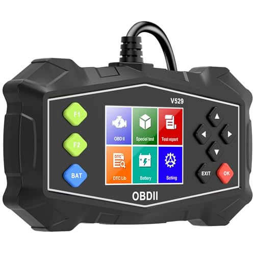 OBD2 Scanner Diagnostic Tool, Professional Mechanic Diagnostic Vehicle Code Reader for Check Engine Light, OBD 2 Scanner for Car Since 1996