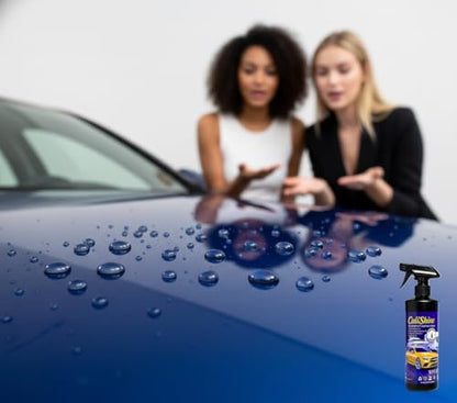 CaliShine Quick Effect Coating Spray - 16.9 fl oz Waterless Ceramic Car Wax Coat - Detail Polish & Cleaner for Cars Boat Body & Glasses, Window Glass and Headlight - Shine Restoration Kit (1500 ml) - size: 16.9 Fl Oz (Pack of 3)