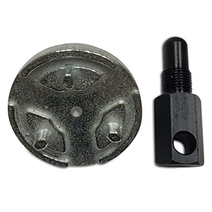 Universal Clutch Removal Tool and Piston Stop Flywheel Removal Tool Compatible with Echo Stihl and Husqvarna 2 Cycle Chainsaws Replacement Part 14MM