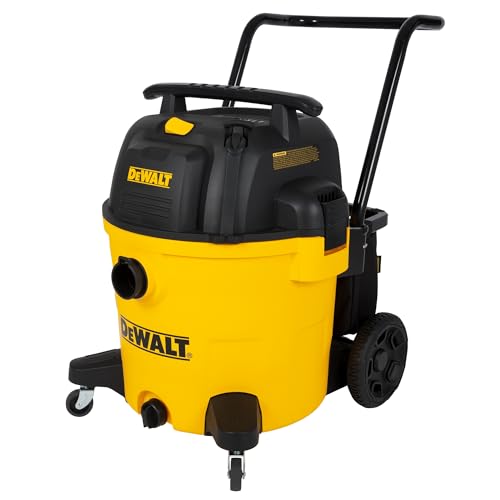 DEWALT DXV14P Shop Vacuum Wet/Dry 14 Gallon, 6 HP Wet/Dry Vac with 110 CFM Powerful Suction, Yellow - size: 14 Gallon
