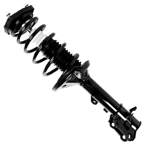 Detroit Axle - Rear Struts Sway Bars for Hyundai 2003-2008 Tiburon, 2004 2005 2006 2007 Struts with Coil Spring Assembly Sway Bar End Links Replacement Suspension Kit [Except Sport Suspension] - size: 4QS50676/ sway kit