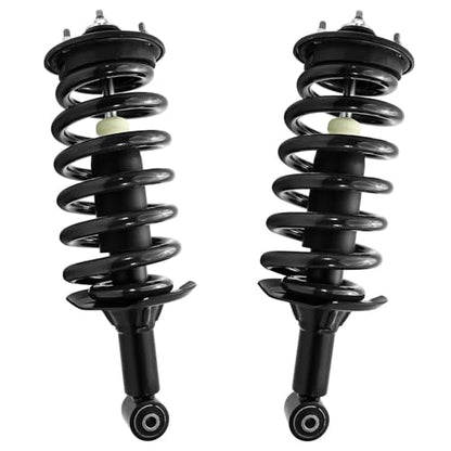 Detroit Axle - Rear Struts Sway Bars Kit for 2005-2009 Land Rover LR3, 2010-2016 LR4, 2006-2013 Ranger Rover Sport, 2 Struts with Coil Spring Assembly 2 Sway Bar Links Replacement Suspension Kit - size: 4QS501528/Sway Kit