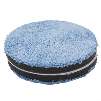 2pcs Microfiber Car Polishing Pads Set 3 or 4 or 5 or 6 or 7 Inch Foam Buffing Pads Auto Detailing Wax Compound and Scratch Removal Compatible with Rotary(5inch) - size: 5inch