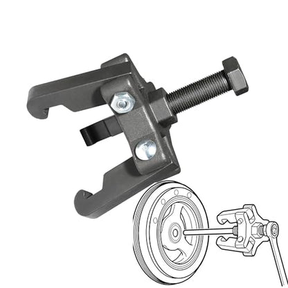 Harmonic Balancer Damper Pulley Remove Extractor Kit Compatible with Ford, GM, Chrysler, Cadillac, Chevy Trucks, Mitsubishi, Upgraded Version 3 Jaw Puller