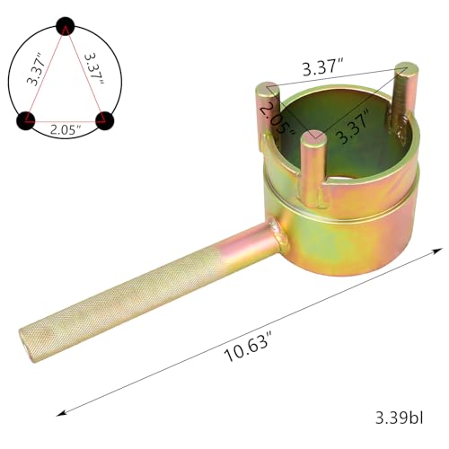 DPTOOL Crankshaft Pulley Wrench for Benz M271 1.6L 1.8L Petrol Engine - size: for M271 1.6L 1.8L