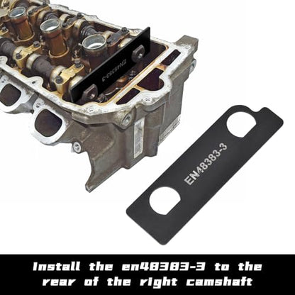 3Pcs Camshaft Retaining Aligning Tool Kit, Compatible with GM Opel Saab Cadillac Buick Chevrolet 2.8L 3.0L 3.6L Engine, Replace EN-48383 EN-46105 - size: 3pcs with case