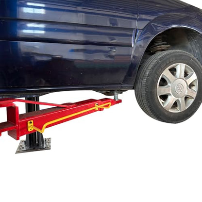 KATOOL Single Point Lock Release 12000lbs Lifting Capacity 4.0HP 2/Two Post Lift Automotive Car Lift Clearfloor Car Lift for Home Garage and Shop, 220V - size: 112*18*36