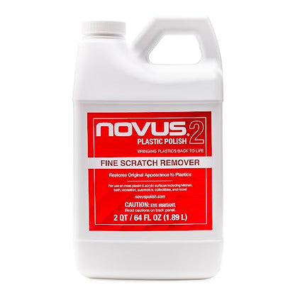 NOVUS 7072 | Fine Scratch Remover #2 | 64 Ounce Bottle - color: #2 Fine Scratch Remover, size: 64 Ounce