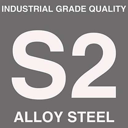 AMM 3/8 Inch Drive Extra Long allen hex bit socket set,19-Piece Standard SAE & Metric Allen socket set, S2 Alloy steel, Automobile repair tools