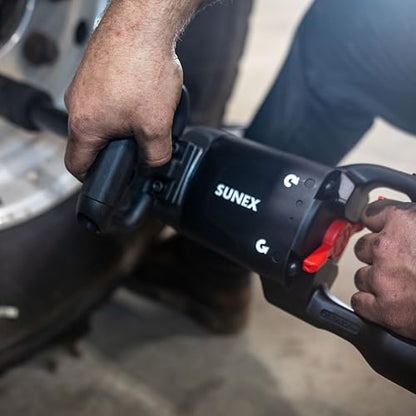 SUNEX Tools SX01026 1” Drive Magnesium Composite Impact Wrench with 6” Anvil - style: 1” Drive Impact Wrench + 6” Anvil