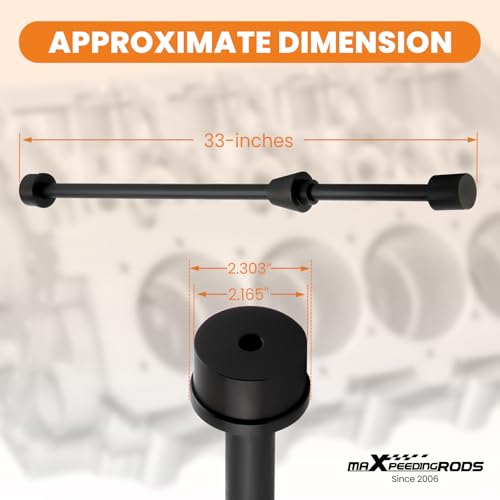 maXpeedingrods LS Cam Bearing Installation Removing Tool for Chevy LS Engines LS1 LS2 LS3 LS6 LQ9 33" Cam Bearing Tool