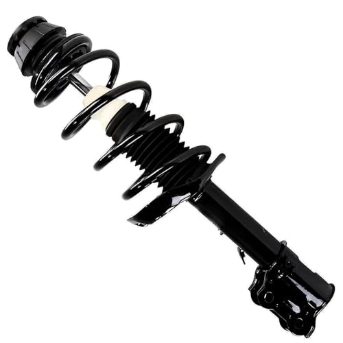 Detroit Axle - 4pc Front Struts Lower Control Arms for 2010-2013 Kia Soul [with Automatic Transmission], Struts with Coil Spring Control Arms with Ball Joint 2011 2012 Suspension Replacement - size: 4CQ50703/4PC