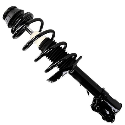 Detroit Axle - 4pc Front Struts Lower Control Arms for 2010-2013 Kia Soul [with Automatic Transmission], Struts with Coil Spring Control Arms with Ball Joint 2011 2012 Suspension Replacement - size: 4CQ50703/4PC