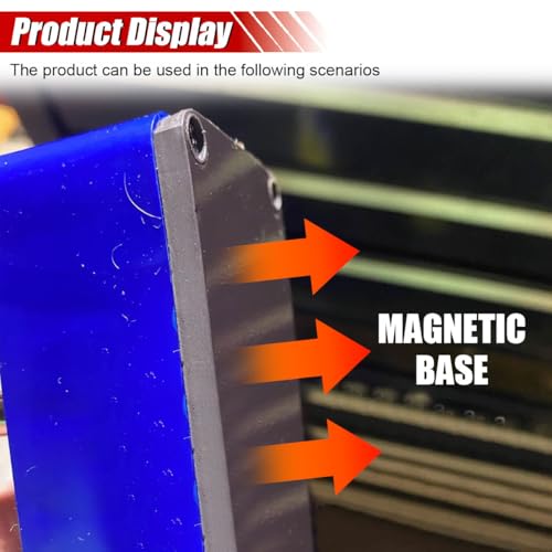 2PCS Magnetic Socket Organizer Set - 1/4 Inch Drive Metric SAE Socket Holder Tool Trays Magnetic Sockets Storage Rail Holds 52 Standard and Deep Sockets for Tool Box Carts Drawer (1/4") - size: 1/4"