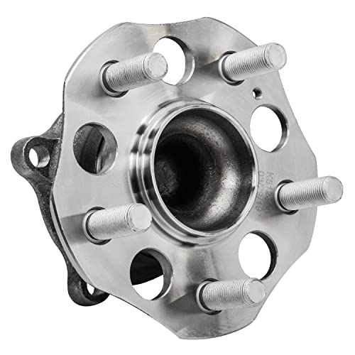 Detroit Axle - Pair Rear Wheel Bearing and Hub Assembly for Honda Odyssey 5 Lugs w/ABS 2011 2012 2013 2014 2015 2016 2017 512366 - style: 512366 x2/Pair