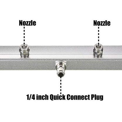 M MINGLE 13’’ Pressure Washer Undercarriage Cleaner with 2 Extension Wands | Under Car Wash with 4 Nozzles, Removes Underbody Dirt and Oil, Fits Cars, Trucks, SUVs and Trailers, 4000 PSI - size: 13 Inch