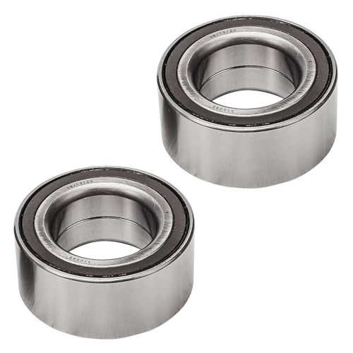 Detroit Axle - Pair Front Wheel Bearings for Honda Accord 2008-2012, Accord Crosstour 2010-2011, Crosstour 2012-2015, Acura TL TSX 2009-2014 with ABS - style: 510095 x2/Pair