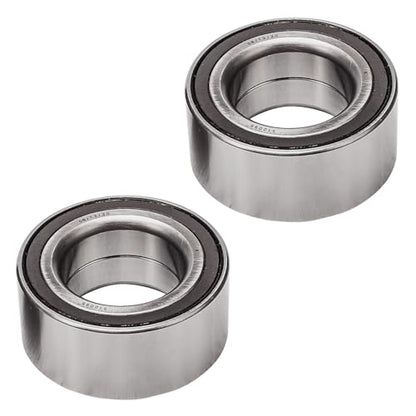 Detroit Axle - Pair Front Wheel Bearings for Honda Accord 2008-2012, Accord Crosstour 2010-2011, Crosstour 2012-2015, Acura TL TSX 2009-2014 with ABS - style: 510095 x2/Pair