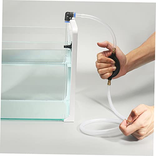 1set Hand Pump Transfer Siphon Hose Kit for Cars Manual Liquid Transfer Pump for and Other Liquids Siphoning Tool -backflow Design