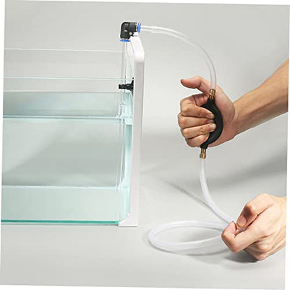 1set Hand Pump Transfer Siphon Hose Kit for Cars Manual Liquid Transfer Pump for and Other Liquids Siphoning Tool -backflow Design