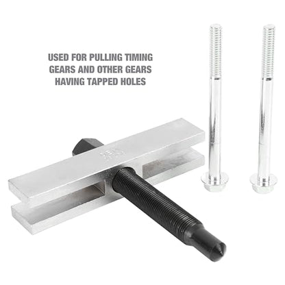 OEMTOOLS 25258 5 Inch Timing Gear and Pulley Puller, Tool For Pulling Timing Gear & Any Other Tool with Tapped Holes, Such as Crank Shaft Gears & Pulleys