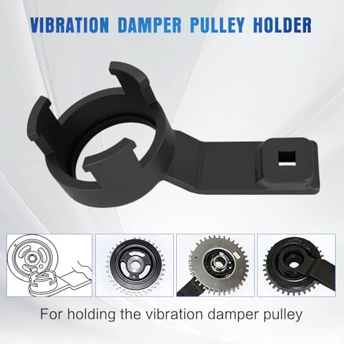 GOOACC Camshaft Alignment Timing Tool Kit Vibration Damper Pulley Holder For Ford GT F-150 Lincoln Navigator 3.5L V6 Ecoboost Upgraded, Roller Rocker Follower Timing Tool Set Replace 303-1655 303-1633 - size: 6PCS Tool Kit