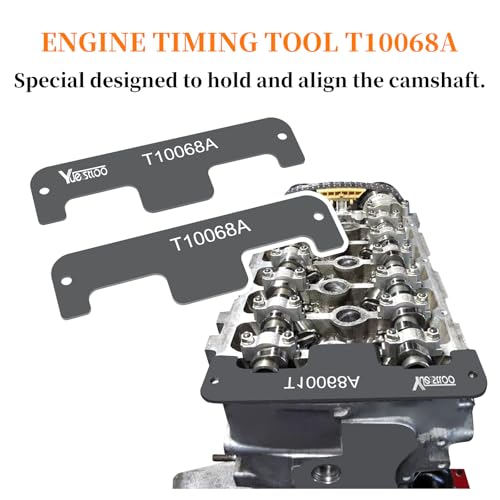 Engine Timing Tool Set, Compatible with Audi VW W8 W12 Touareg 3.2L, Magotan CC 3.0L, Audi & Porsche 3.6L VR6, and Bentley 6.0L / 6.3L W12 Engines, T10068A T10332 T10363, with Gloves