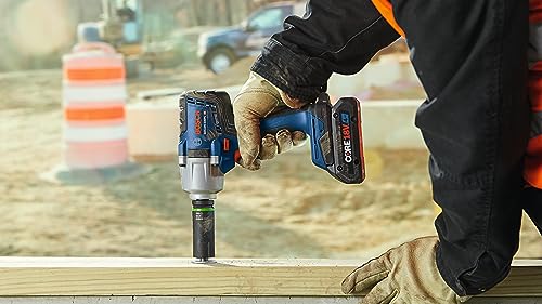 BOSCH GDS18V-330PCN 18V Brushless 1/2 In. Mid-Torque Impact Wrench with Pin Detent (Bare Tool) - style: Tool Only w/ Pin Detent